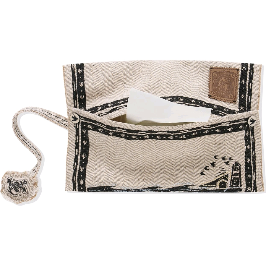Hirono Living Wild Freedom Island Fabric Tissue Box