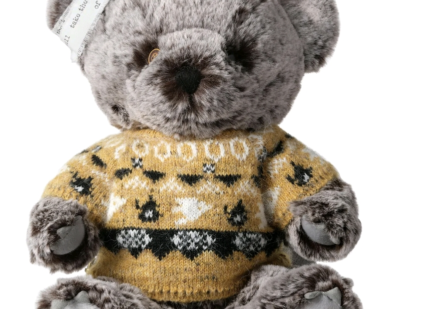 Hirono Living Wild Snow Frost Plush Bear