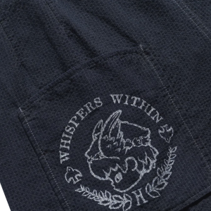 Hirono Whisper Within Poet Laureate Appliqued Wide-leg Trousers