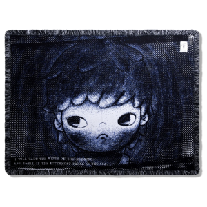 Hirono Living Wild Blues Blanket