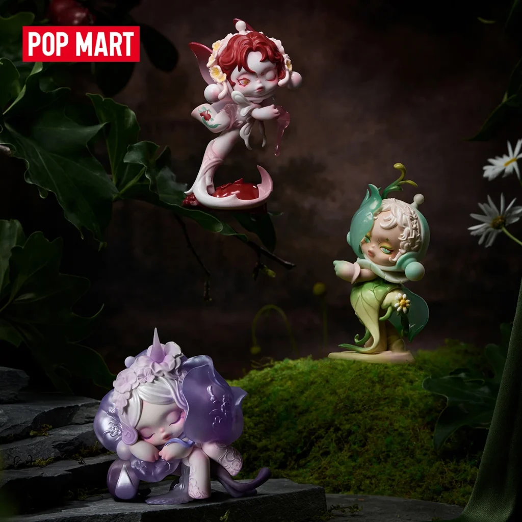 SKULLPANDA Petals in Four Acts Series Figure