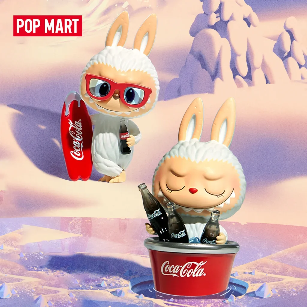 The Monsters Coca-Cola Series Vinyl Face Plush Pendant