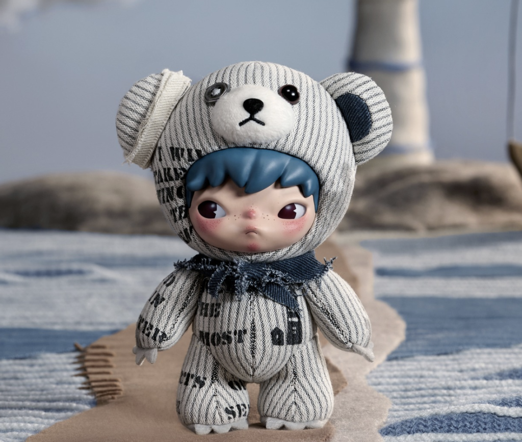 Hirono Freedom Island Plush Pendant