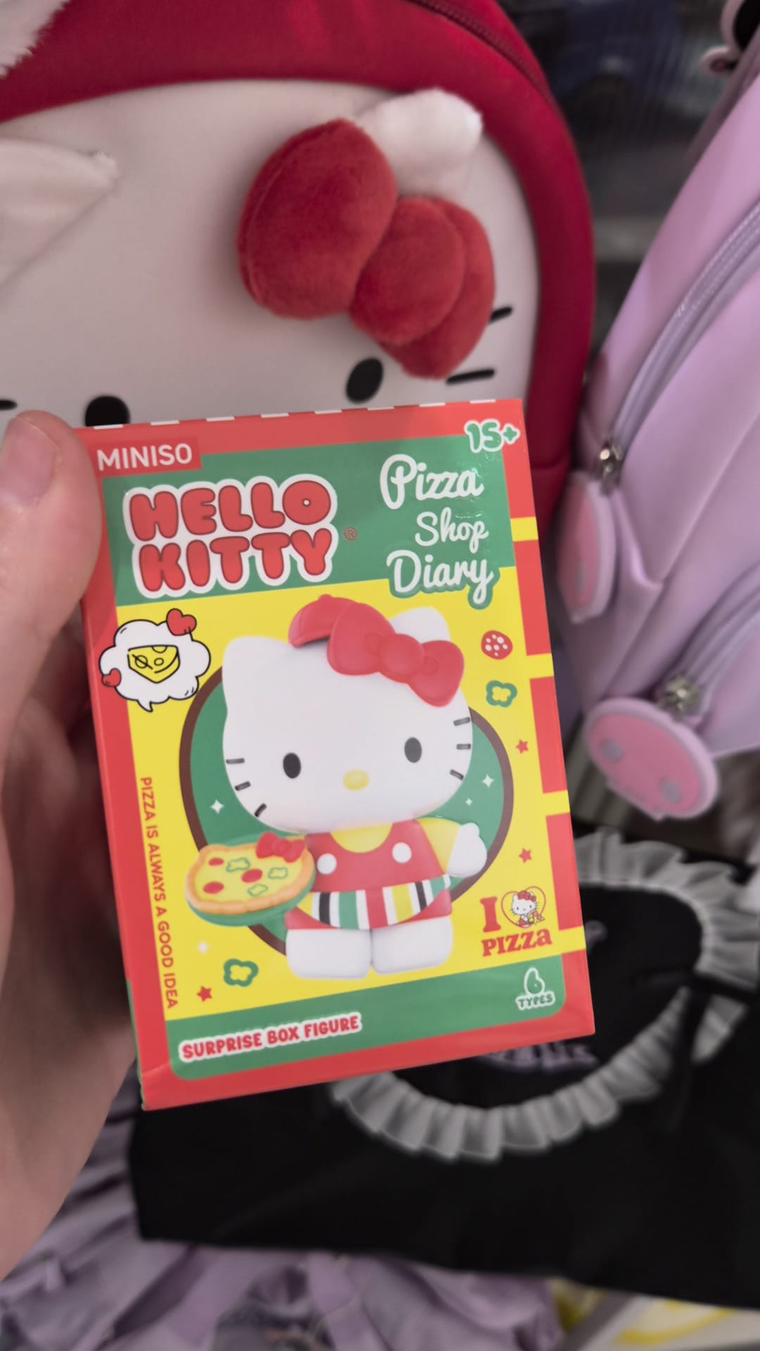 Miniso Hello Kitty Pizza Shop Party blind box