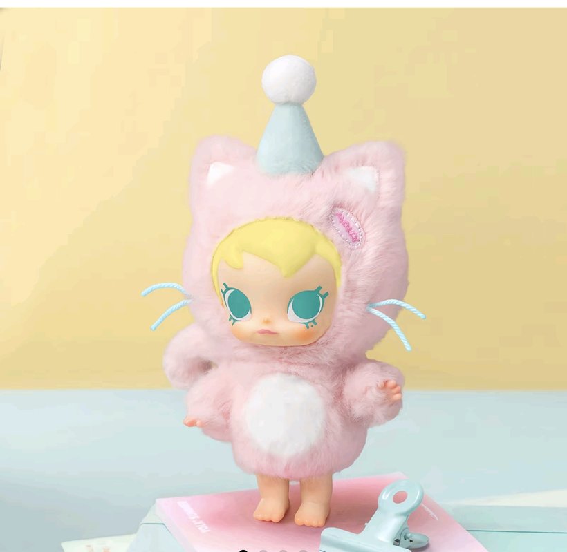 Baby Molly Pocket Friends Series-Vinyl Plush Pendant Blind Box