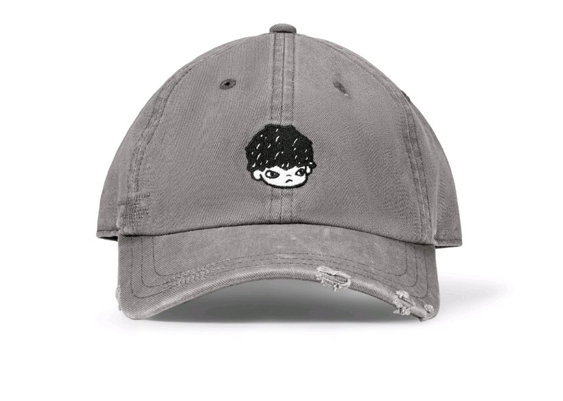 Hirono Living Wild Hirono Baseball Cap Dark Grey
