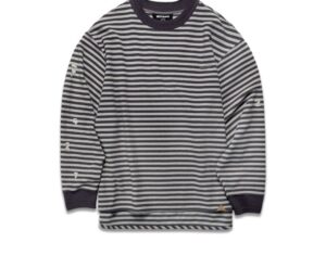 Hirono Living Wild Flag Thin Sweatshirt Striped