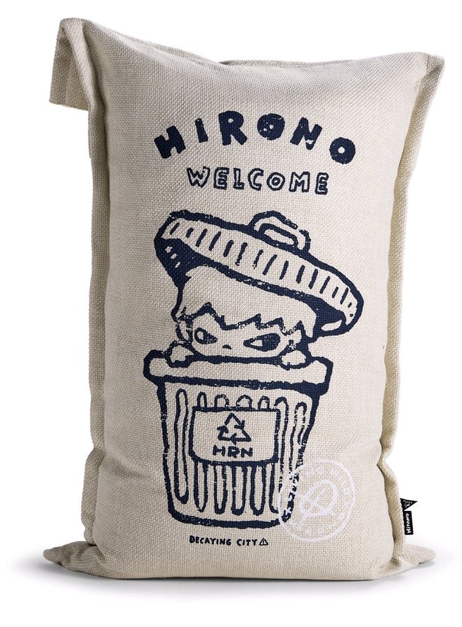 Hirono Living Wild Dustbin Cushion