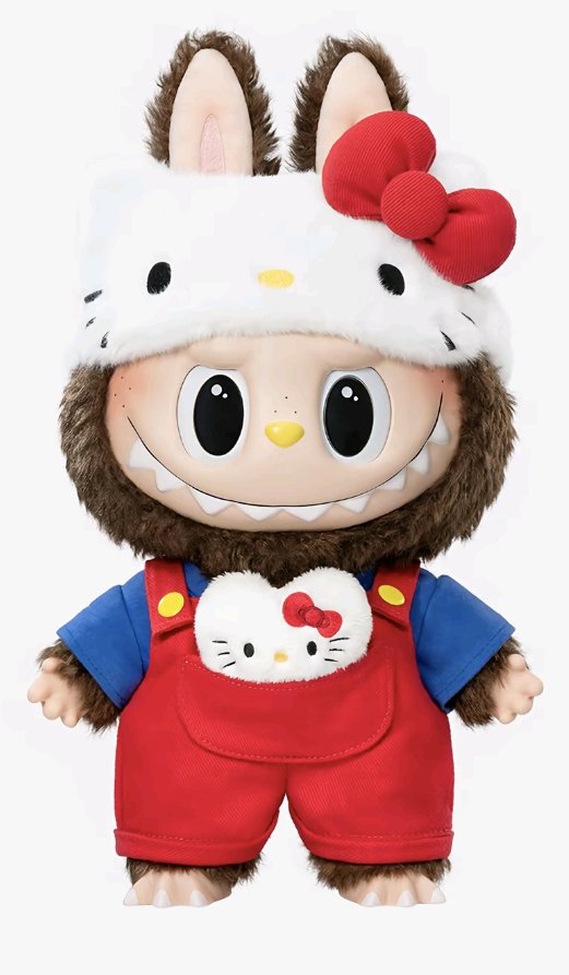 LABUBU THE MONSTERS × HELLO KITTY Vinyl Plush Doll