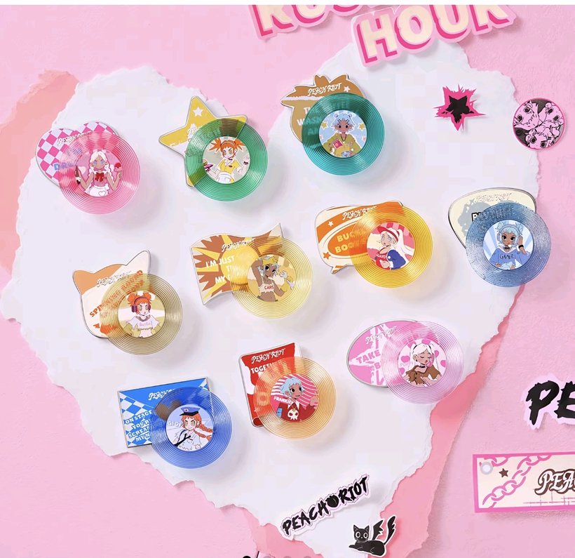 Peach Riot Rush Hour Series-Fridge Magnet Blind Box