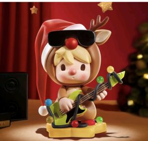 Sweet Bean Rock Reindeer Figure