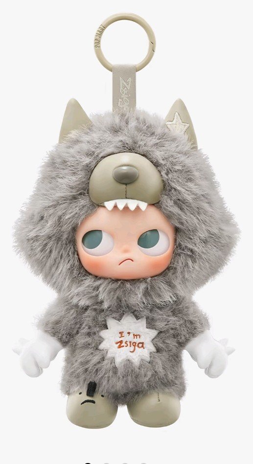 ZSIGA I'm Zsiga Series, Vinyl Plush Pendant