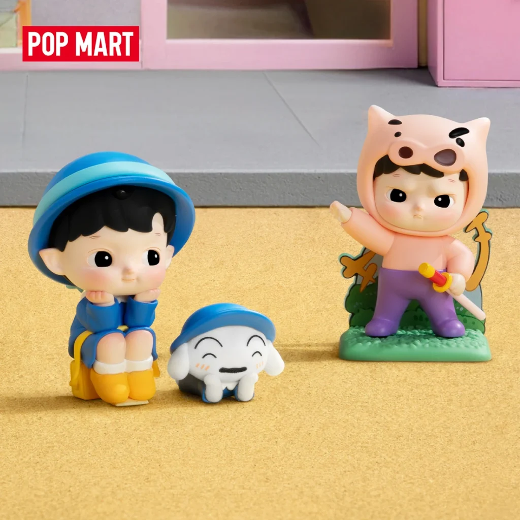 HACIPUPU x Crayon Shin-chan One Day in Kasukabe Series Figures