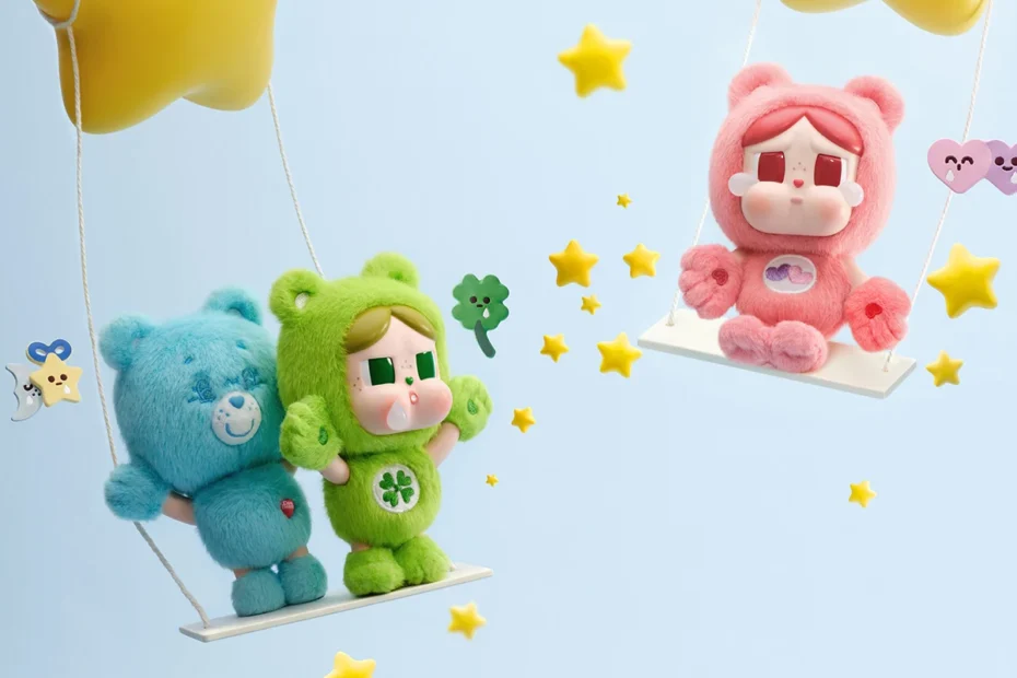 CRYBABY Care Bears Series Vinyl Plush Pendant blind box from POP MART