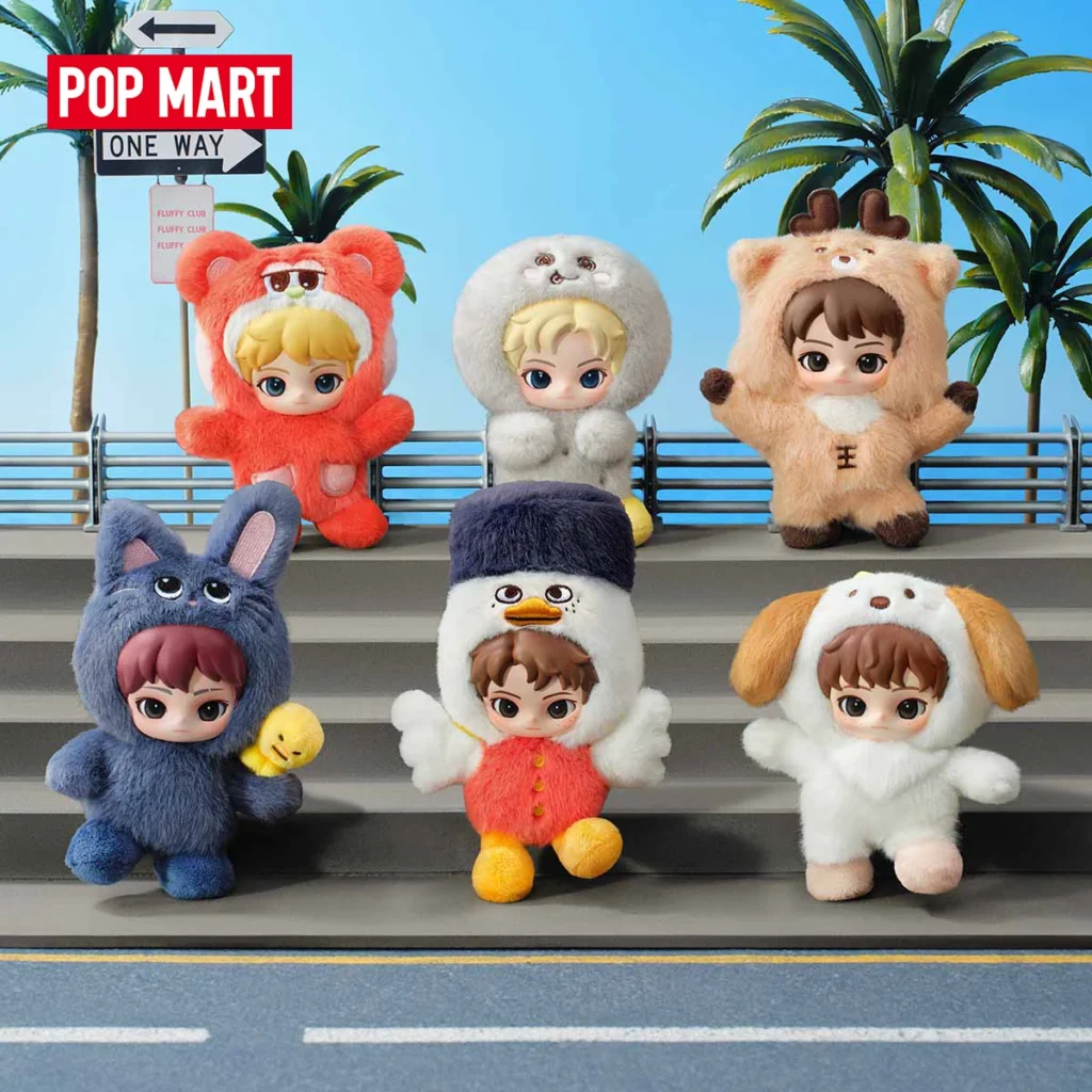 RIIZE Fluffy Club Series Vinyl Plush Doll Pendant