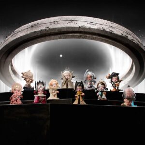 SKULLPANDA WHERE TIME DWELLS Series Figures