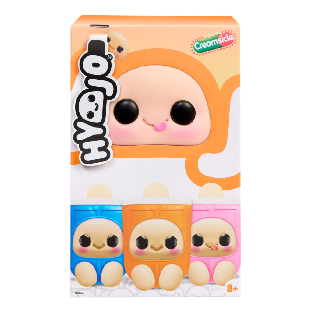Hyojo Cuddlectibles Creamsicle Series: Orange, Raspberry, Blueberry
