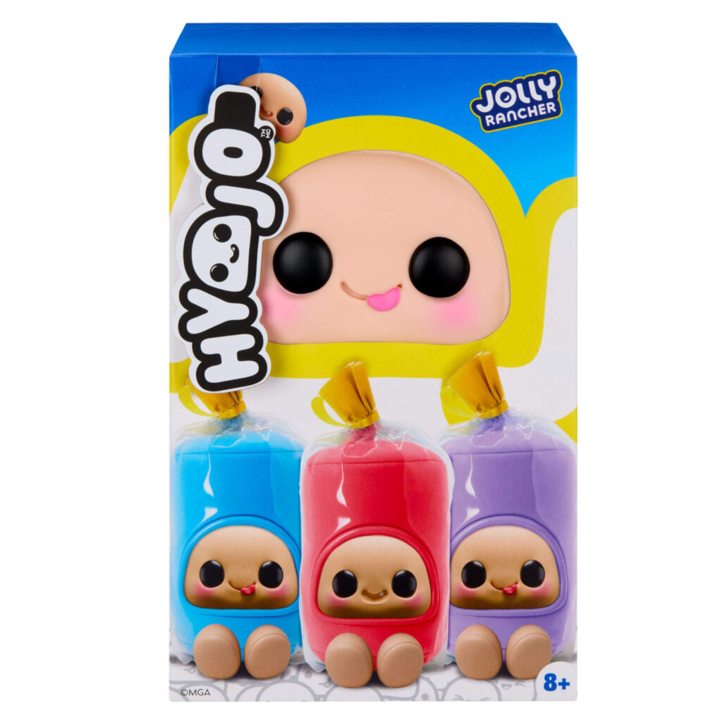 Hyojo Cuddlectibles Jolly Rancher Series: Blue Raspberry, Cherry, Grape