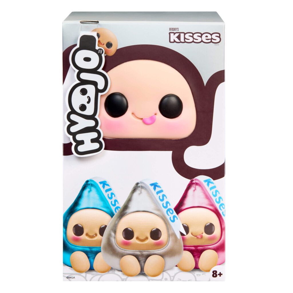 Hyojo Cuddlectibles Hershey’s Kisses Series: Blue Foil, Silver Foil, Pink Foil