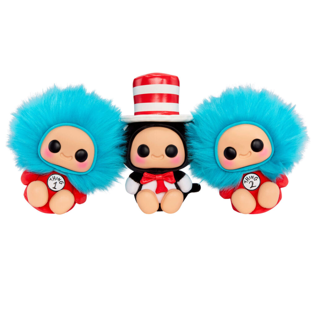 Hyojo Cuddlectibles The Cat in the Hat Series: Thing 1, Thing 2, The Cat in the Hat