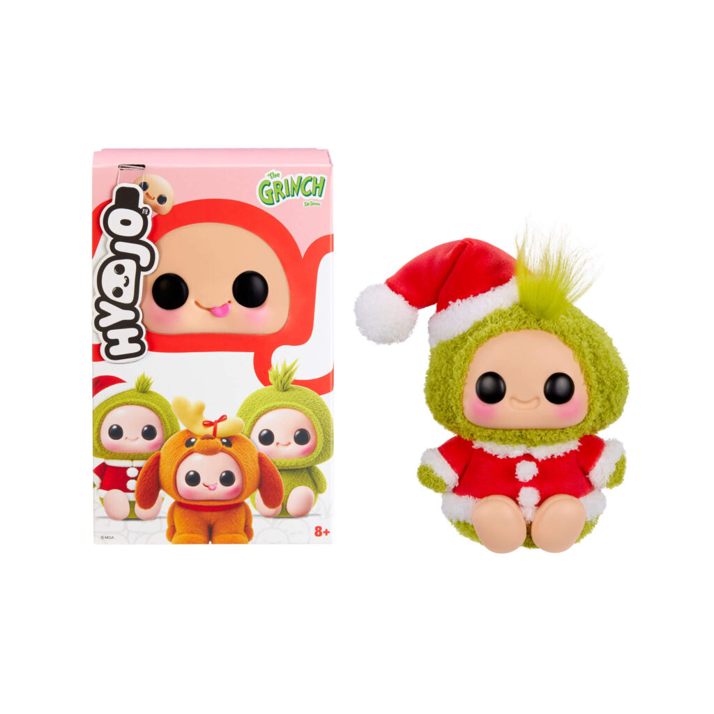 Hyojo Cuddlectibles The Grinch Series: Grinch, Max, Santa Grinch