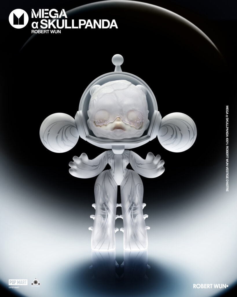 MEGA SKULLPANDA 400% Robert Wun Vestige d'astre
