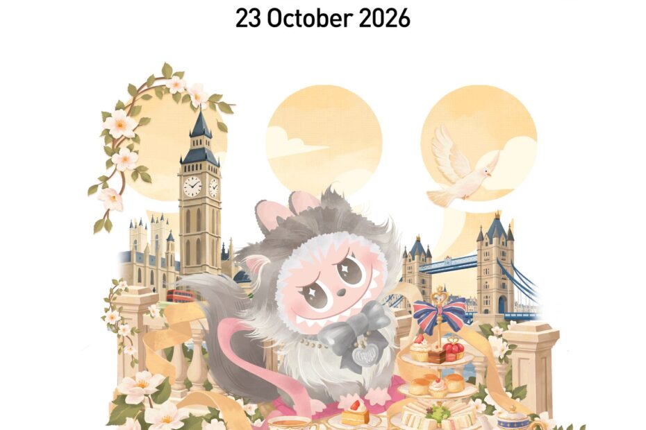 POP MART London flagship is coming, 23 October 2026, 149-151 Oxford Street