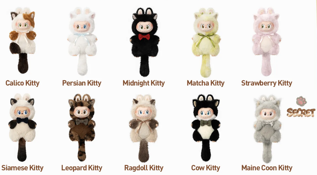 Labubu Cat Mode On Series Line-Up and Secret