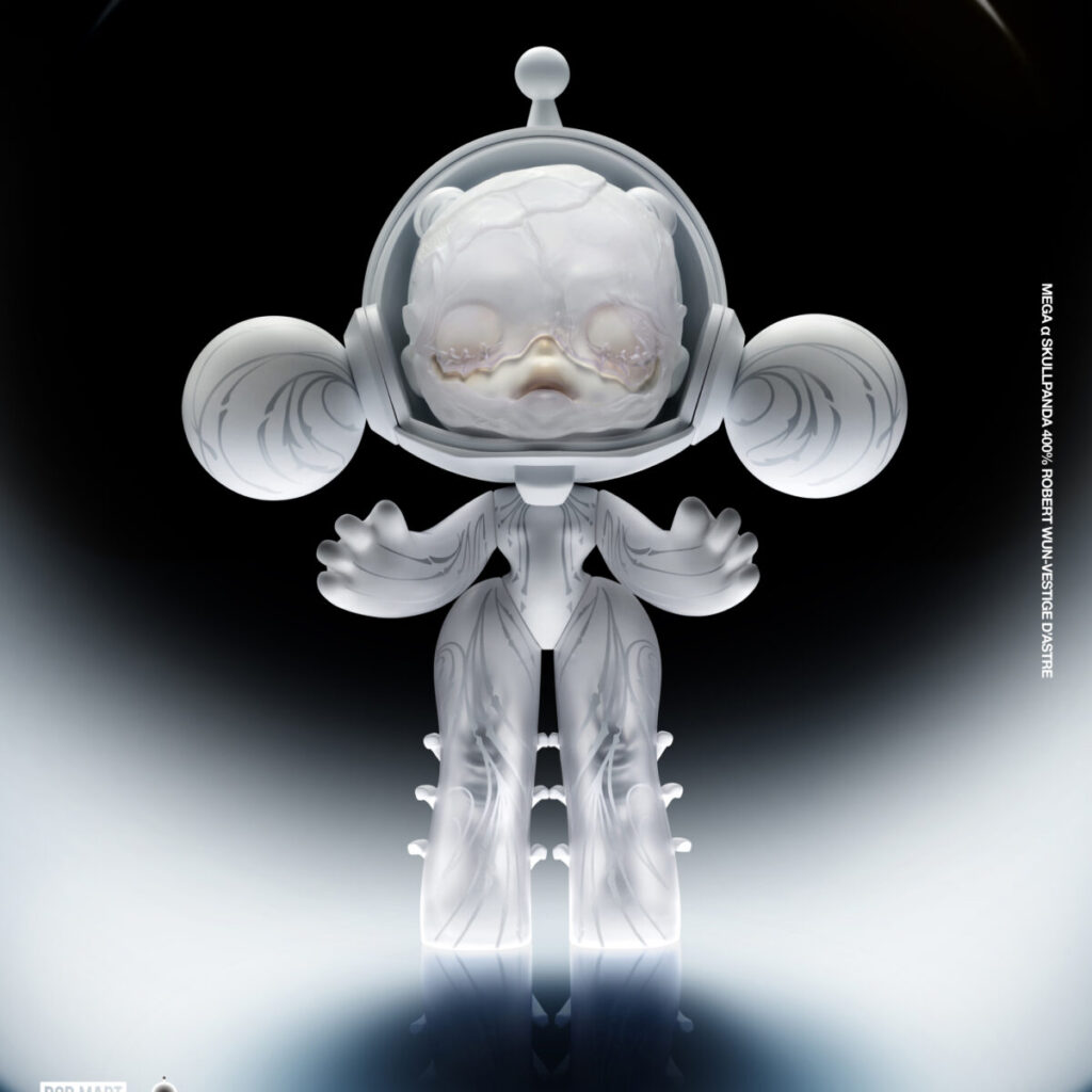 MEGA SKULLPANDA 400% Robert Wun Vestige d’astre