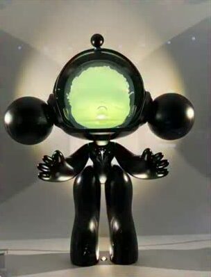 LEAKED Robert Wun x SKULLPANDA MEGA 1000% Aux étoiles in black