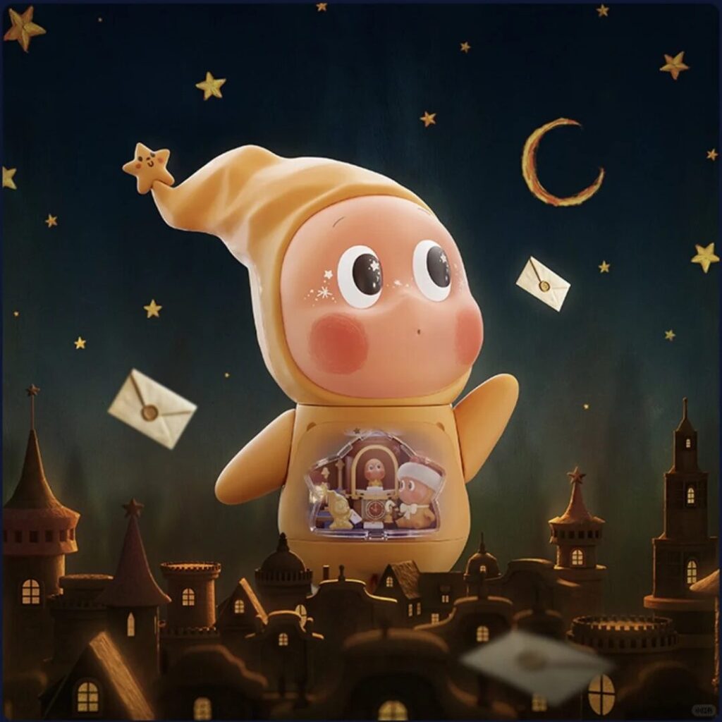 Twinkle Twinkle Block Figure – Star Wish Messenger